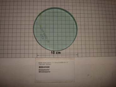 Glass disc for water separator P 12-30