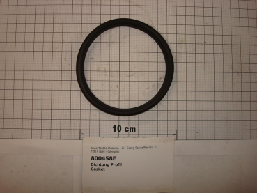 Gasket,round,80x94x6mm,profile,f.water separator sight glass,P/M12-30