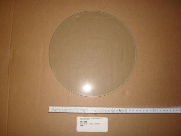 Glass for tank, 270 x 6 mm, P/M 21-26-30
