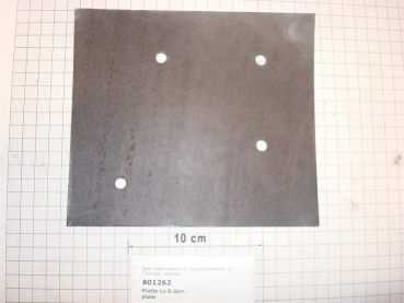 Plate for air duct P/M 21-26-30