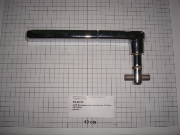 Loading door handle,P/M21-30,chrome-plated,802542