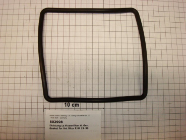 Gasket for lint filter air duct P/M 21-26-30