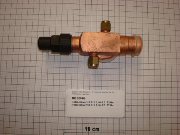 Rotalock valve 1 1/4" 12/22mm