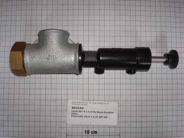 Pneumatic valve1 1/4" 90° NO