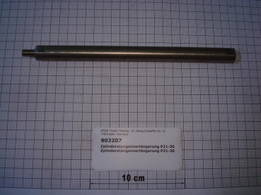Rod extension for air cylinder P/M 21-26-30