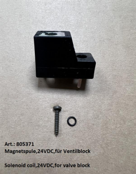 Solenoid coil,24VDC,for valve block