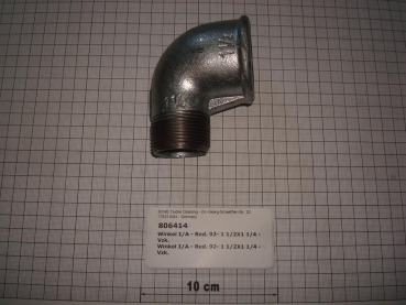 Elbow,92V4032,I/A,reduced,1 1/2"x1 1/4",galvanized