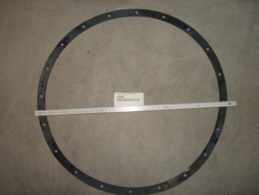 Gasket,round,550x600x3mm,20-holes,water separator,InduLine,Perc