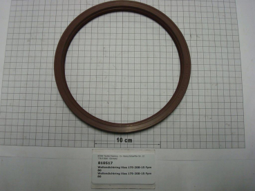 Shaft seal,175x200x15mm,viton,FPM80,InduLine