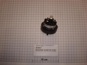 Pressure switch, 6-75 mBar, InduLine
