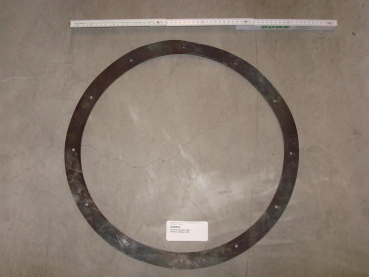 Gasket,round,453x523x4mm,12-holes,flap,air duct,InduLine