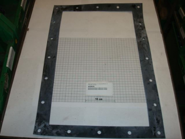 Gasket,square,395x575x4mm,20-holes,for air duct,InduLine