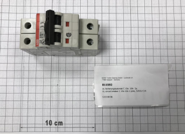 UL circuit breaker C 10a 16A 2 pole, S202U-C16