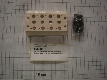 Socket 100M-4F for solenoid valve