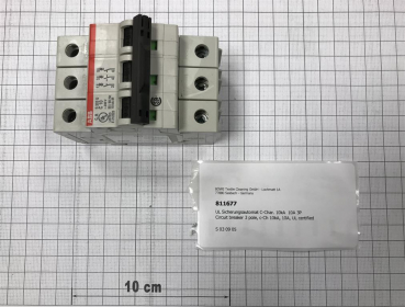 UL circuit breaker c-Ch 10kA,10A,3P