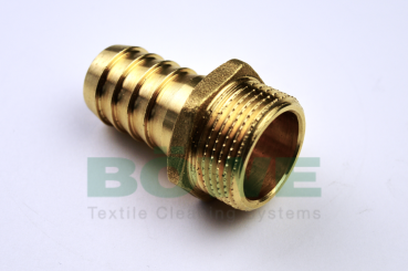 Hose nozzle,3/4",external thread,brass