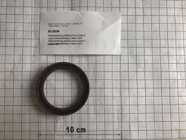 Shaft seal,48x62x10mm,viton,2 lips,stainless steel spring,for motor SI70