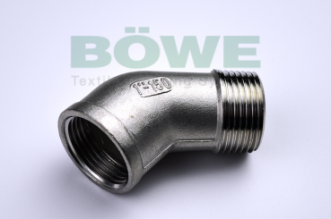 Elbow,303,I/A,1",45°,stainless steel V4A