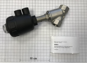 Steam valve,DN20,3/4",0-10 bar,pneumatic,NC,Pi/Mi240-360