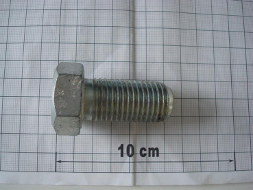 Hexagon screw DIN933,M22x45mm,8.8,galvanized