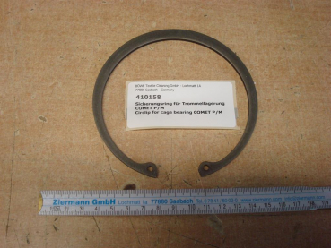 Circlip for cage bearing,122x137x4mm,COMET P/M