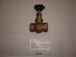 Two-way valve for steam 3/4" brass, P445-470/SI70