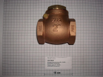 Check valve,DN50,2",I/I,red brass,w.gasket,P445,P470,SI70,InduLine