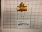 Check valve,DN15,1/2",red brass,viton gasket,0,1 bar,all machines
