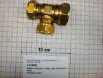 Compression fitting,T,reduced,601-28x22x22