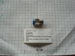 Einschraub-Steckverbinder,gerade, 1/4"x12mm,Messing